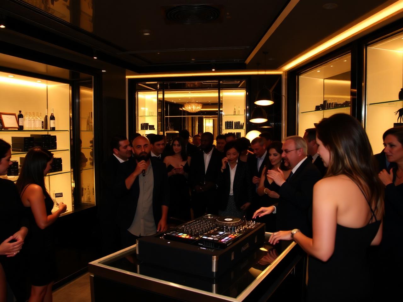 Scénographie en boutique